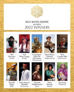 WINNERS OF THE 2022 AGA KHAN MUSIC AWARDS ANNOUNCED   